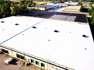Manufacturing roofing project in Heath, Ohio — Duro-Tuff Re-Roof