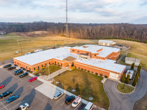 Government roofing project in Mount Vernon, Ohio — Duro-Last Overlay