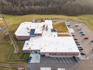 Government roofing project in Mount Vernon, Ohio — Duro-Last Overlay