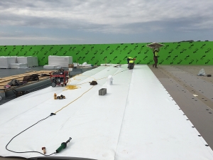Healthcare roofing project in Newark, Ohio — New Construction with Duro-Last