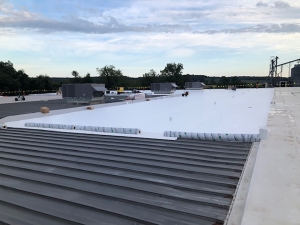 Manufacturing roofing project in Hebron, Ohio — Duro-Tuff Retrofit