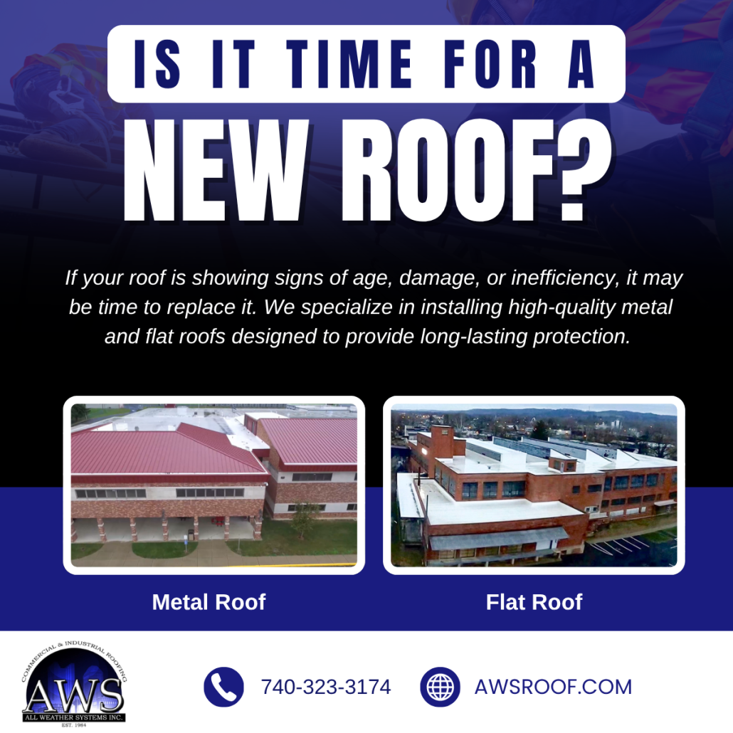 Commercial roof repair in Reynoldsburg