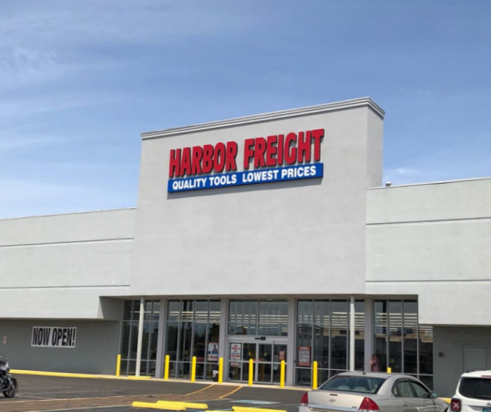 Harbor Freight storefront conversion
